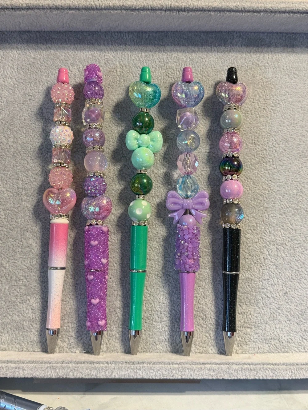 P1305 Handcrafted Beaded Decorative Ballpoint Pen - You choose